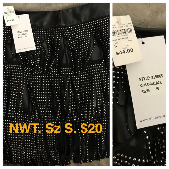 Beaded fringed skirt Skirts main image 1